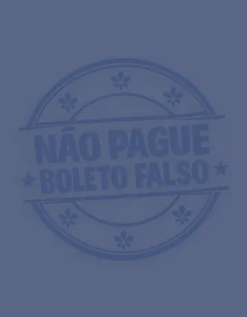 selo não pague boleto falso